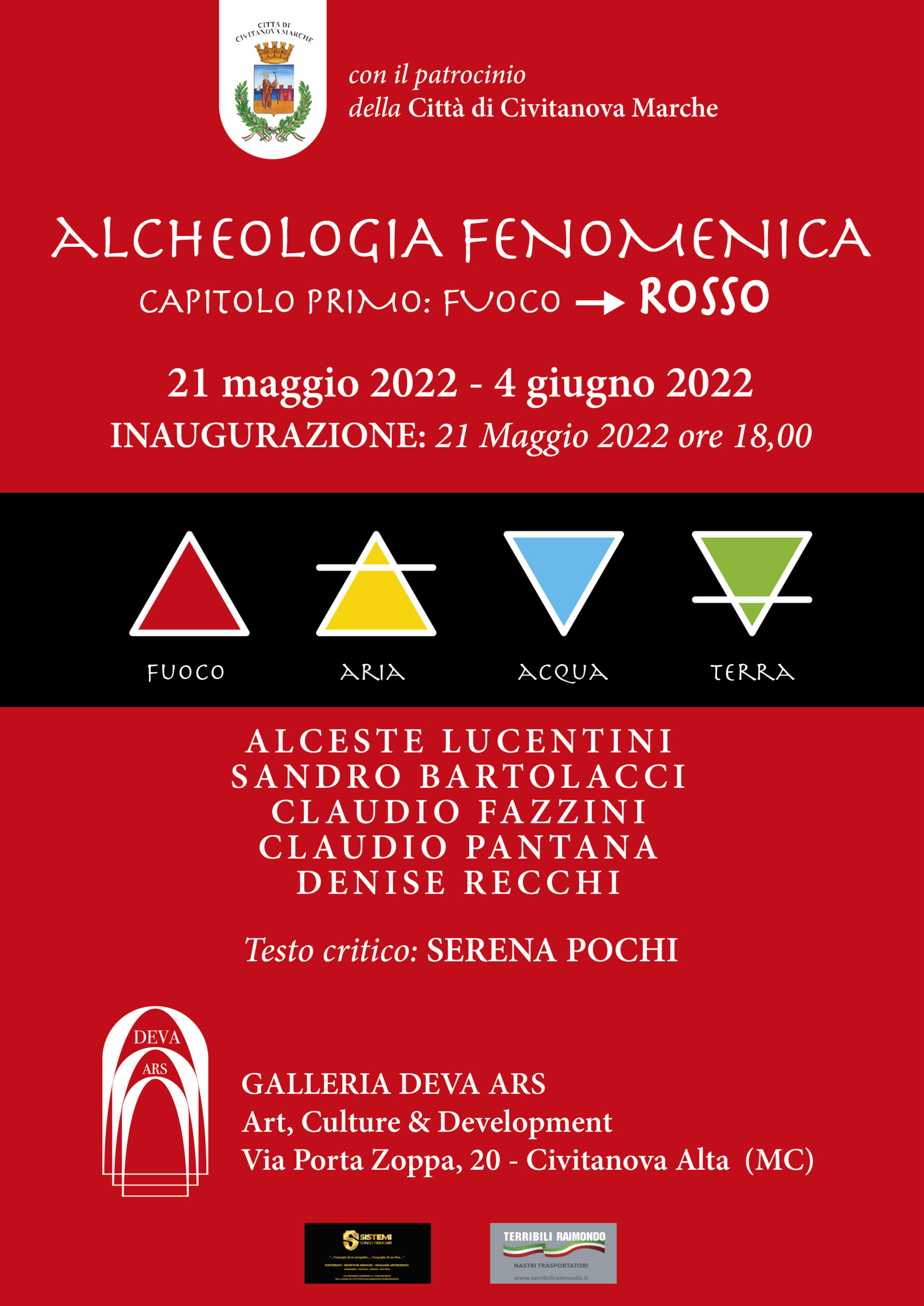 Archeologia fenomenica - Rosso